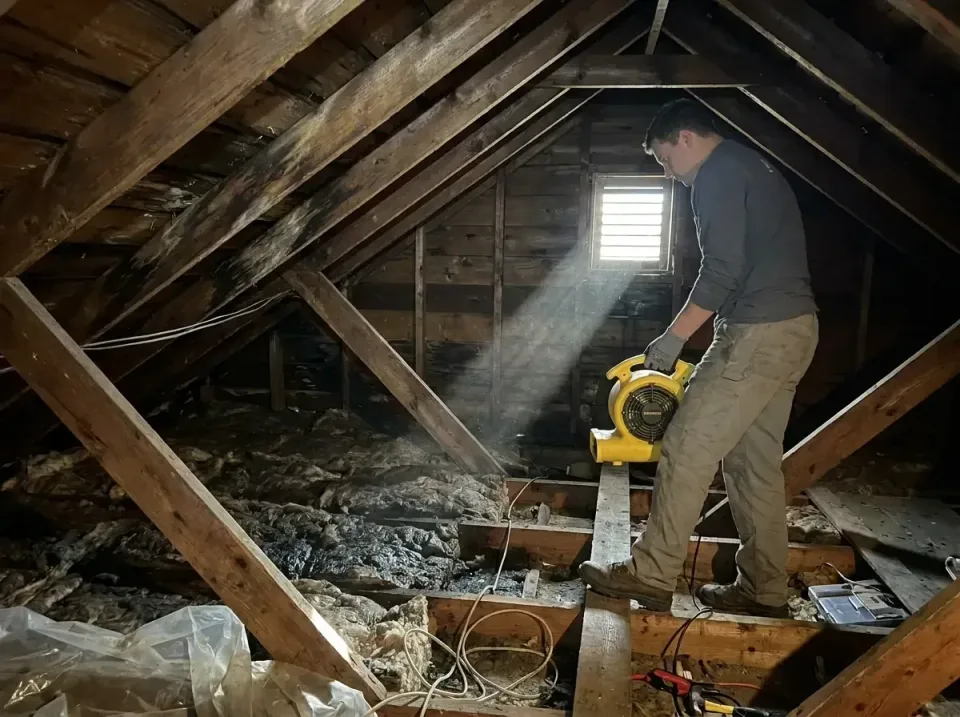 attic-water-damage-drying-proc-007 — frequently asked questions, Emergency Water Extraction & 24/7 Flood Response in Hunter,…